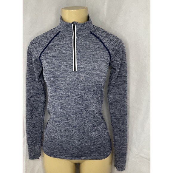 Victorias Secret‎ PINK Active Pullover Seamless Top Athletic Thumb Holes Sz XS - Picture 6 of 8